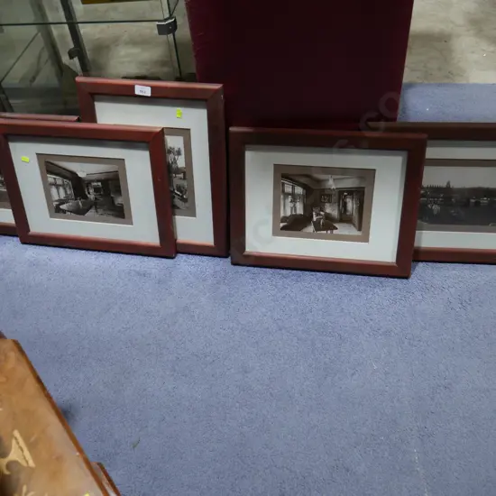 Framed early vintage photographs