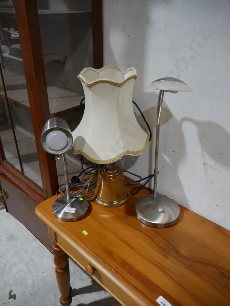 3 table lamps Image 1++