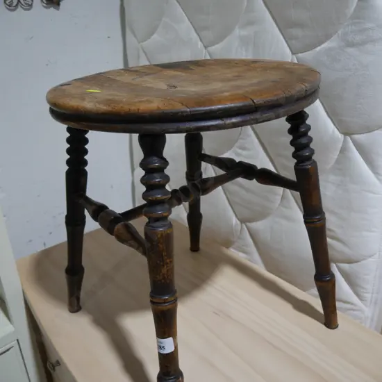 Wooden stool