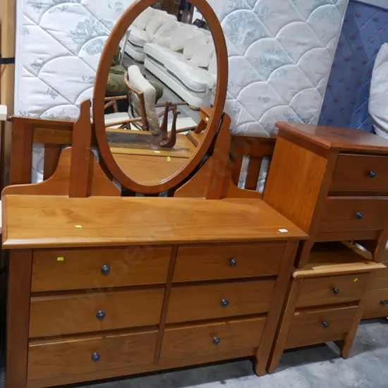 Three piece bedroom suite