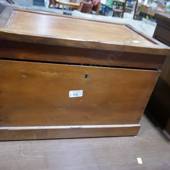 Small wooden trunk