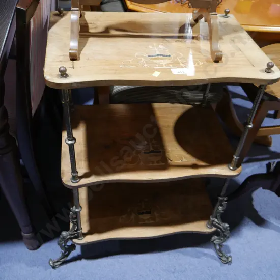 Three tier table