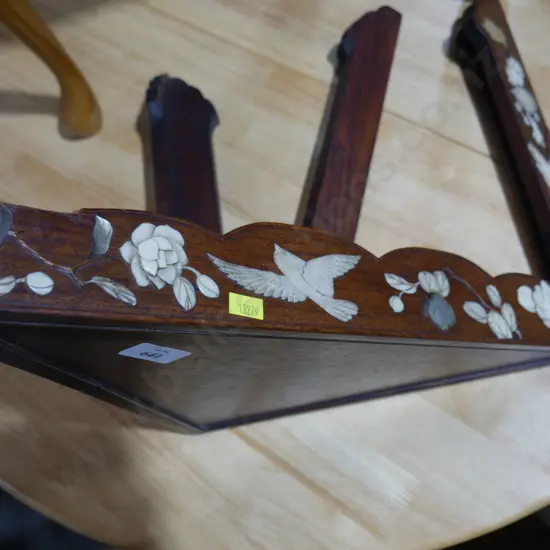 Pearl inlay table faults