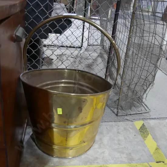 Brass bucket