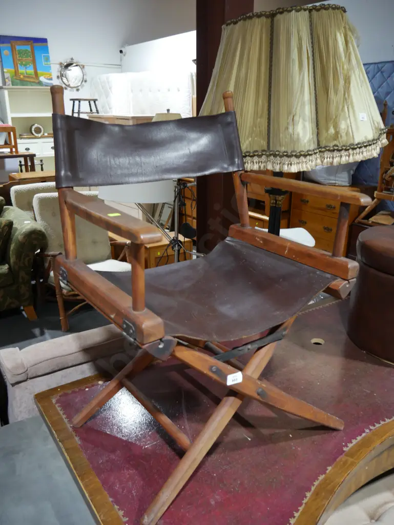 Leather directors chair Image 1++