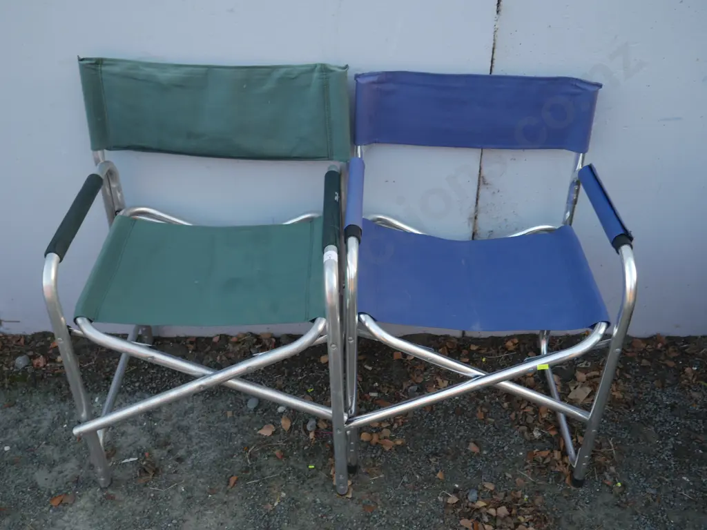 Two folding chairs Image 1++
