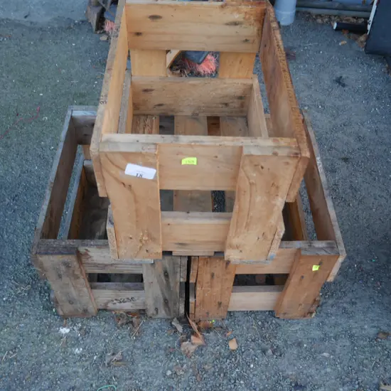 3 crates