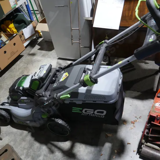 E Go lawnmower