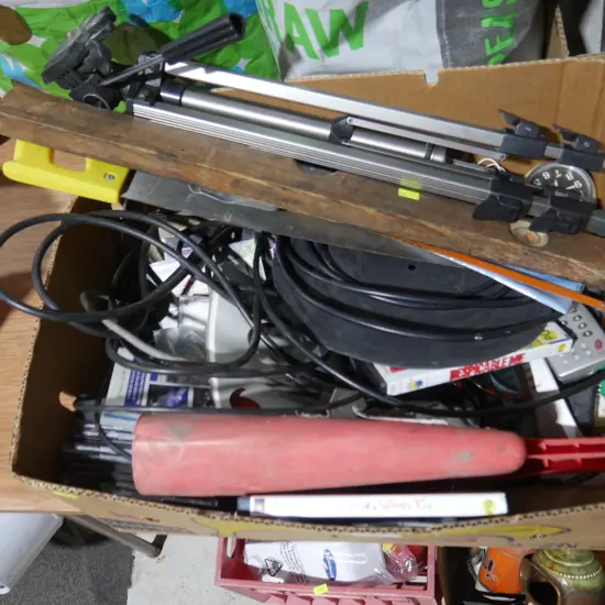Assorted workshop tools etc