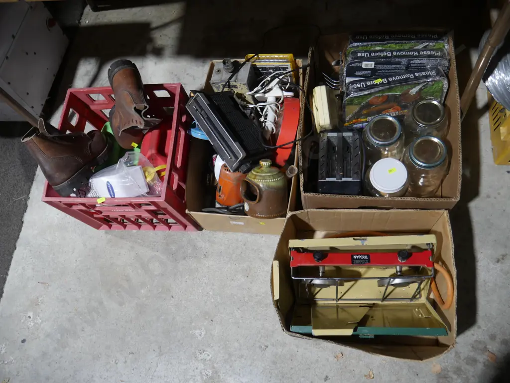 Four boxes of sundries Image 1++