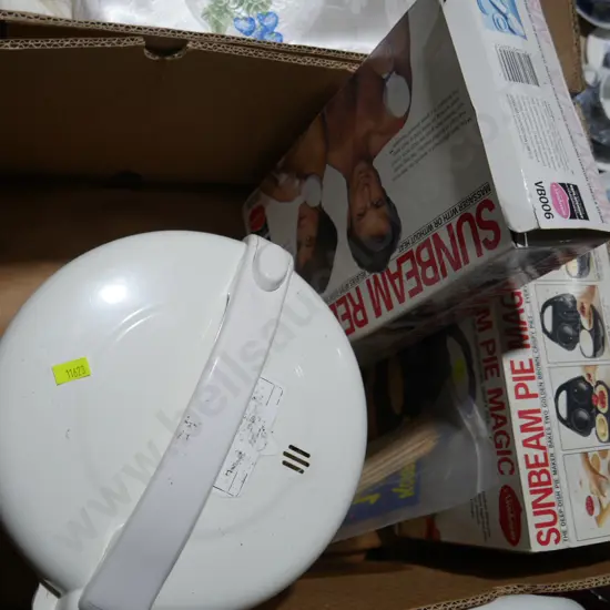 Rice cooker, massager, pie maker etc