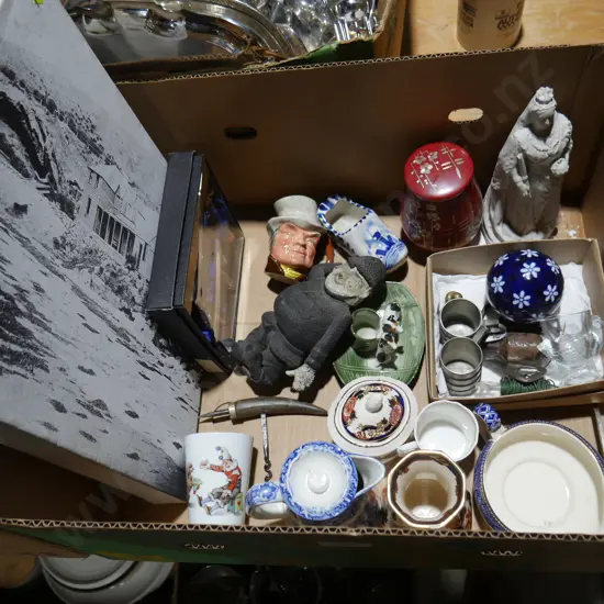 Assorted china and glassware etc