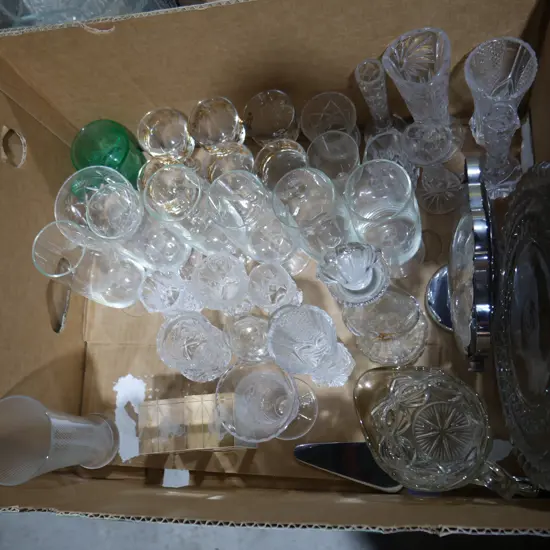 Glasses etc