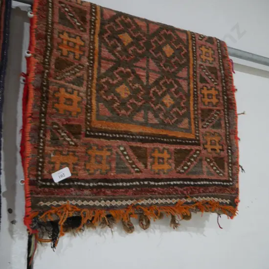 Hand knotted cushion cover
