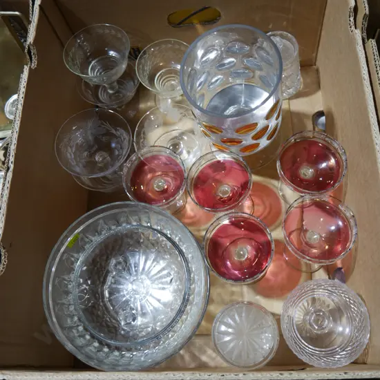 Glasses etc
