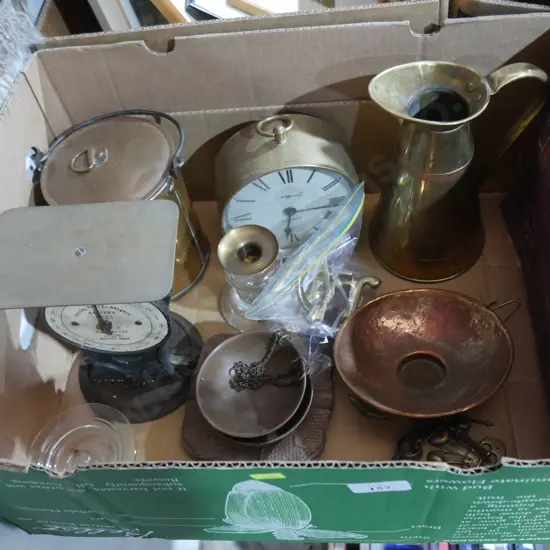 Copper and brassware etc