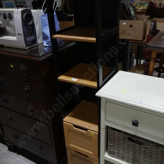 Bookcase with drawers