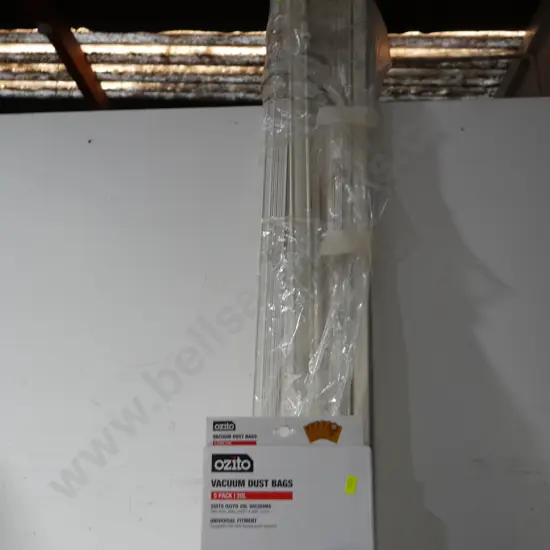 Vacuum bags, blinds