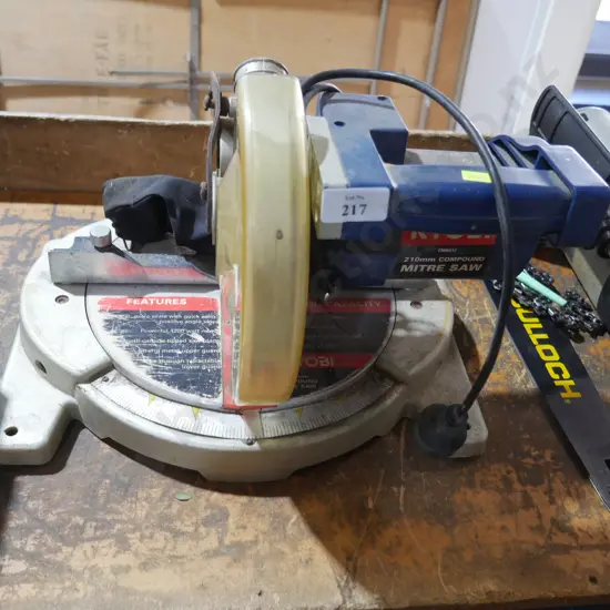 Ryobi mitre saw