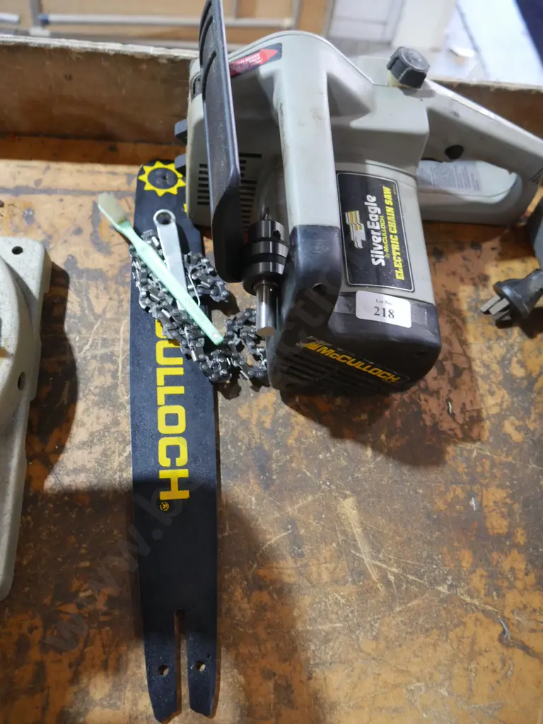 McCulloch electric chainsaw Image 1++