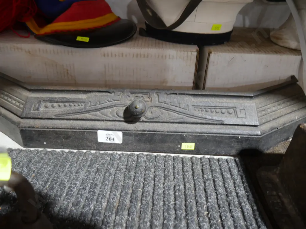 Cast fire curb Image 1++