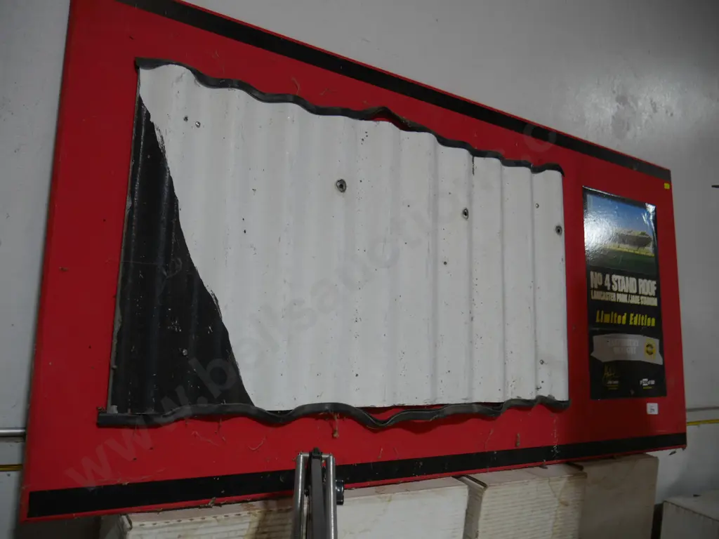 Limited edition roof piece of Lancaster park/Jade stadium Image 1++