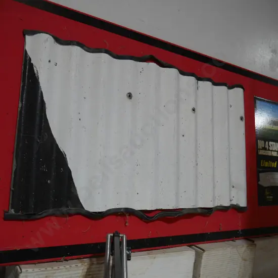 Limited edition roof piece of Lancaster park/Jade stadium