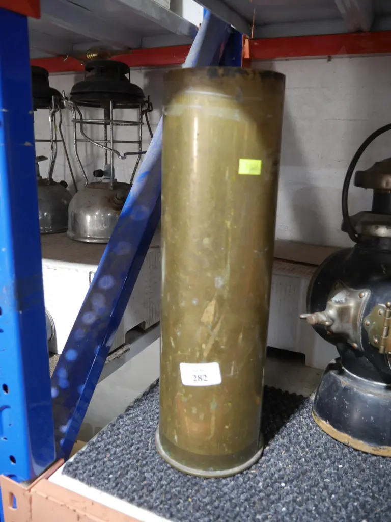 Brass military shell Image 1++
