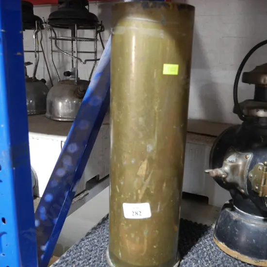 Brass military shell