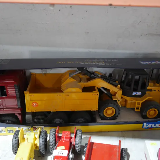 Toy truck and loader