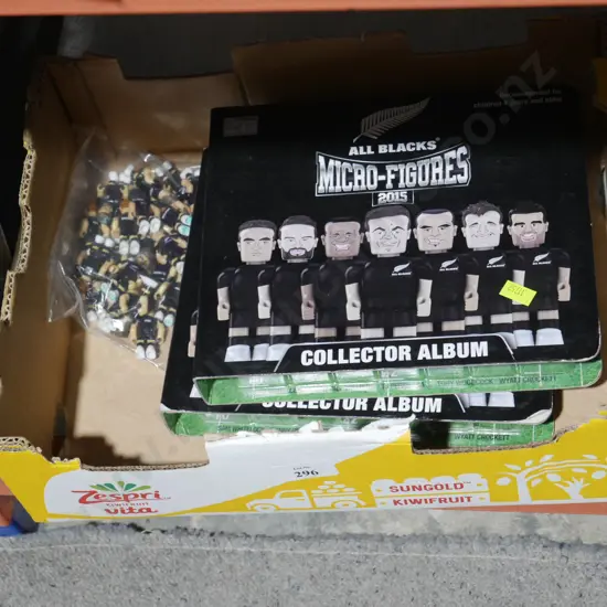All Blacks micro figures