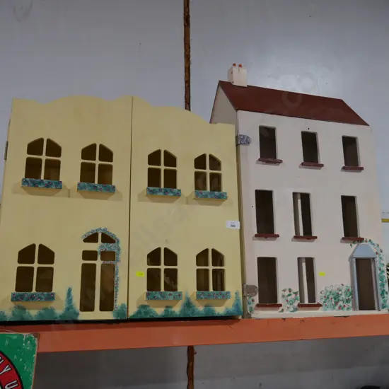 Two dolls houses