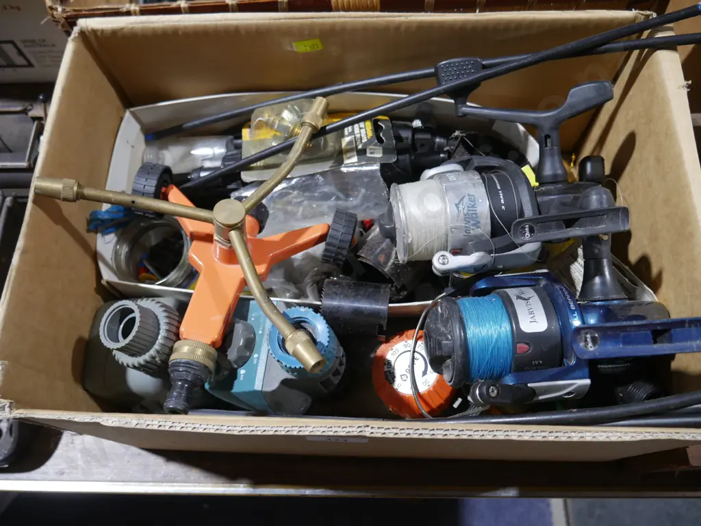 Fishing reels and irrigation fittings Image 1++