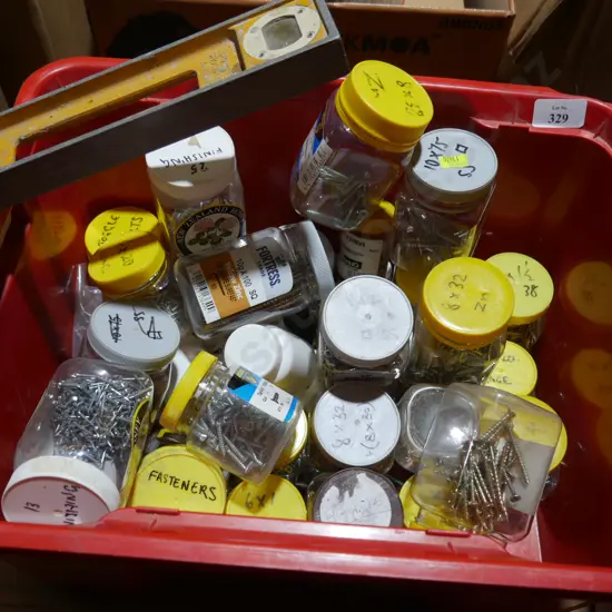 Screws, nails etc