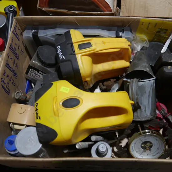 Torches, oil cans etc