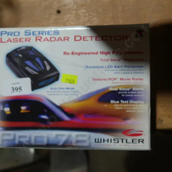 Whistler radar detector