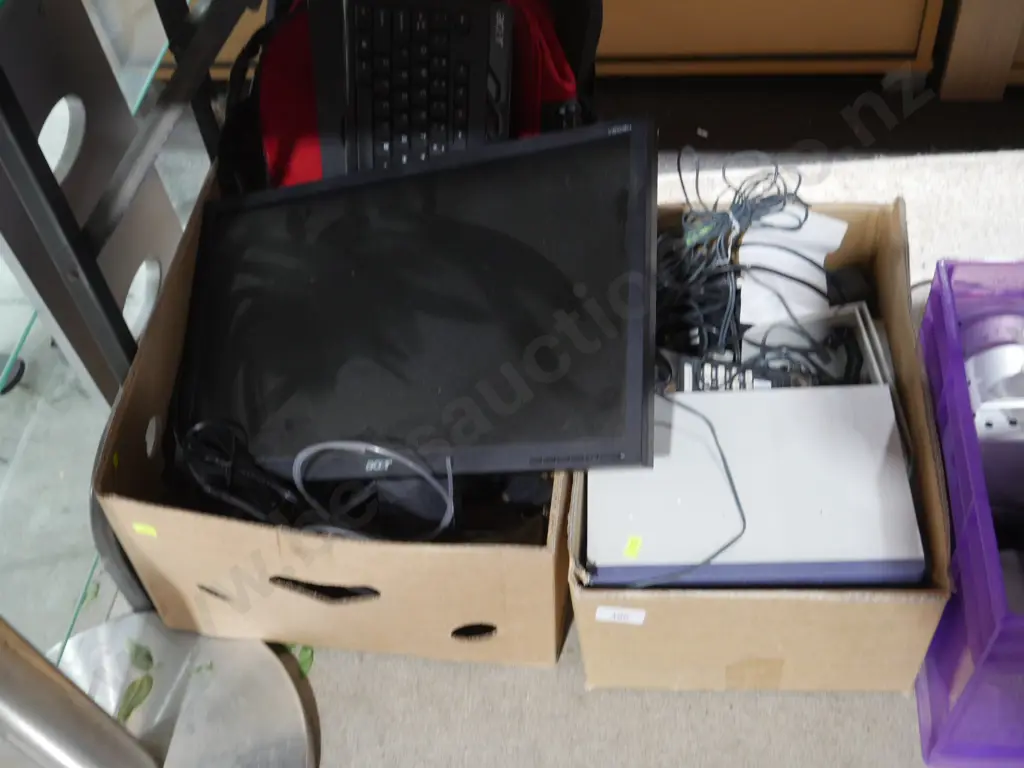 Two boxes of electrical equipment Image 1++
