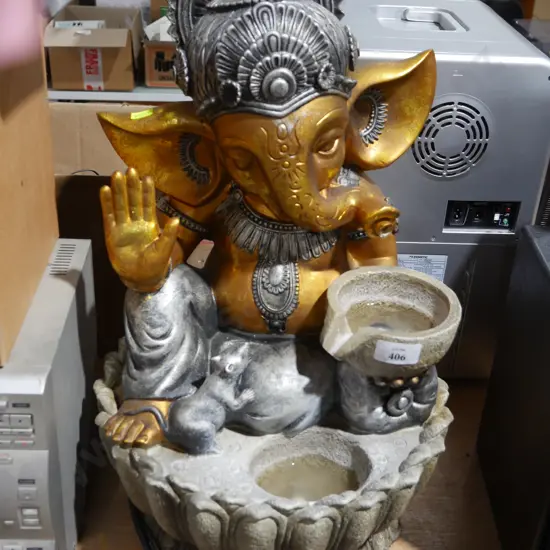 Elephant water feature