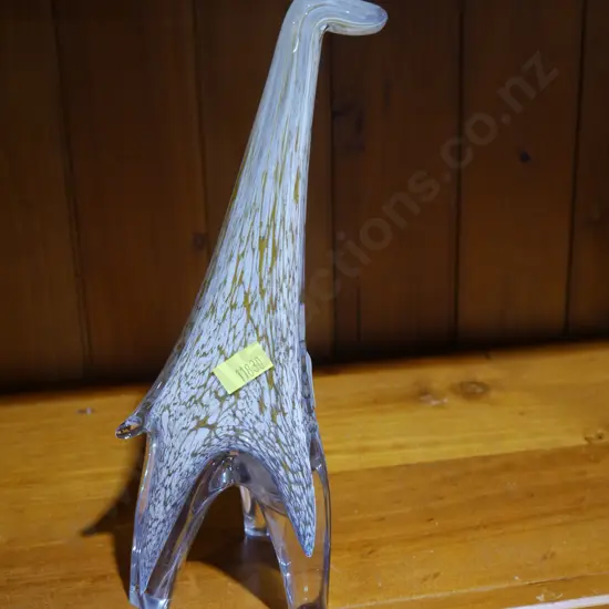 Art glass giraffe