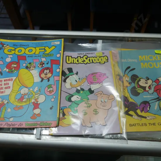 Mickey mouse and Goofy comics