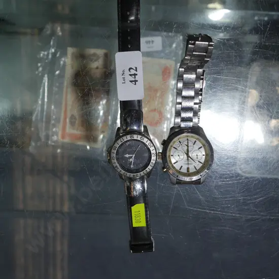 Seiko and Mack wrist watches