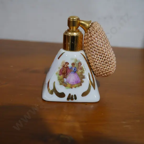 Limoges scent bottle