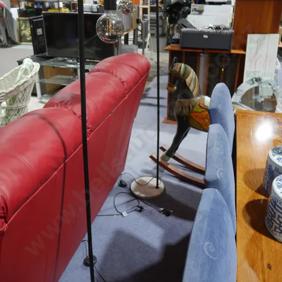 Two floor lamps
