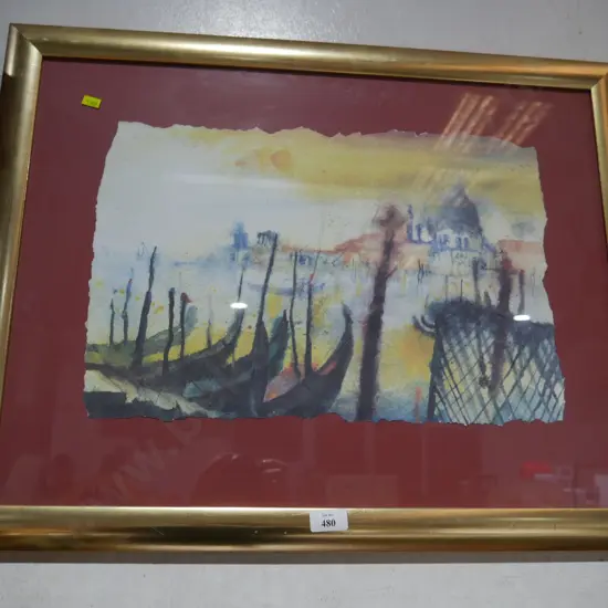 Framed artwork