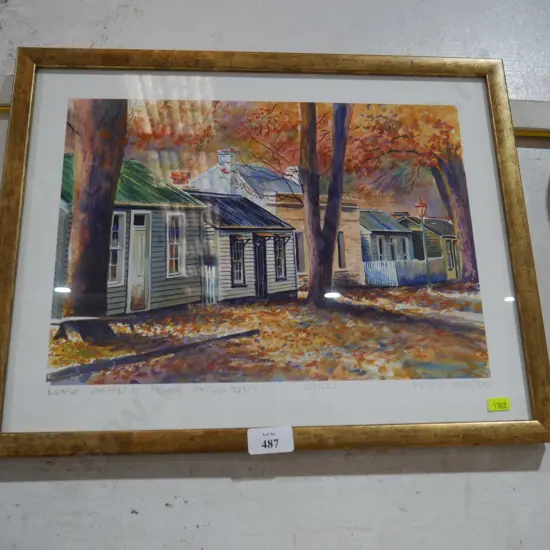 Limited edition artwork Arrowtown