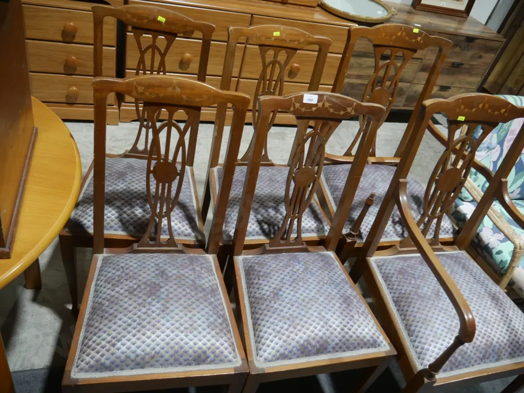 Set of 6 dining chairs Image 1++