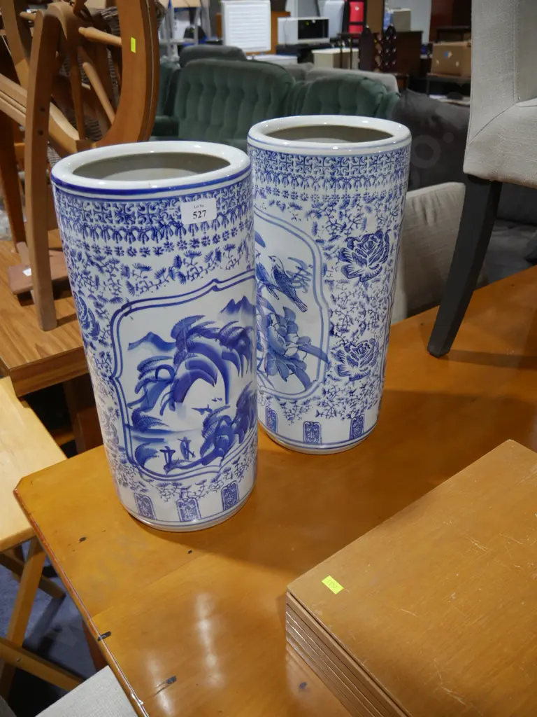 Two oriental umbrella stands Image 1++