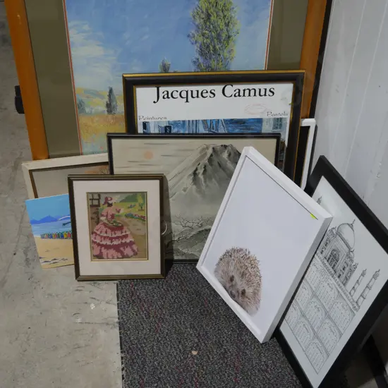 Assorted artworks