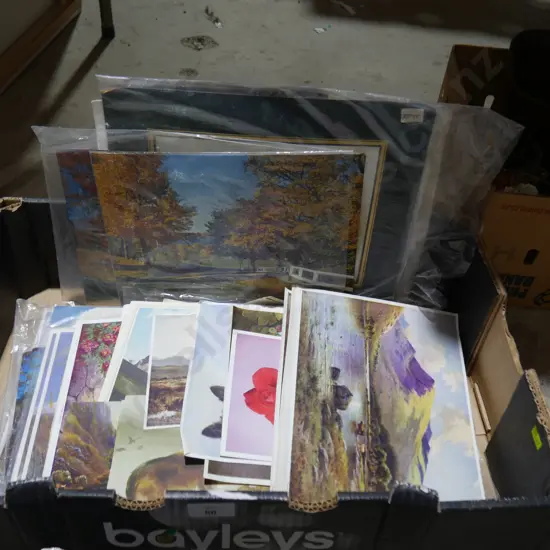 Assorted prints