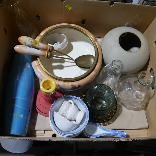Glassware etc